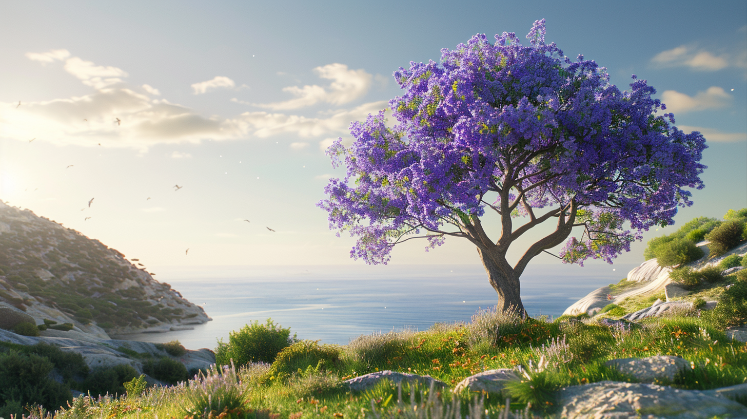 Jaracanda un arbre exotique