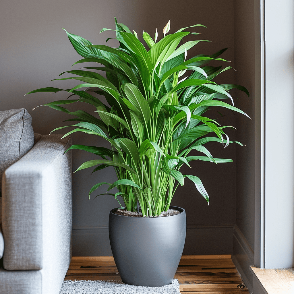 Lys de paix 8 plantes porte-bonheur pour votre intérieur