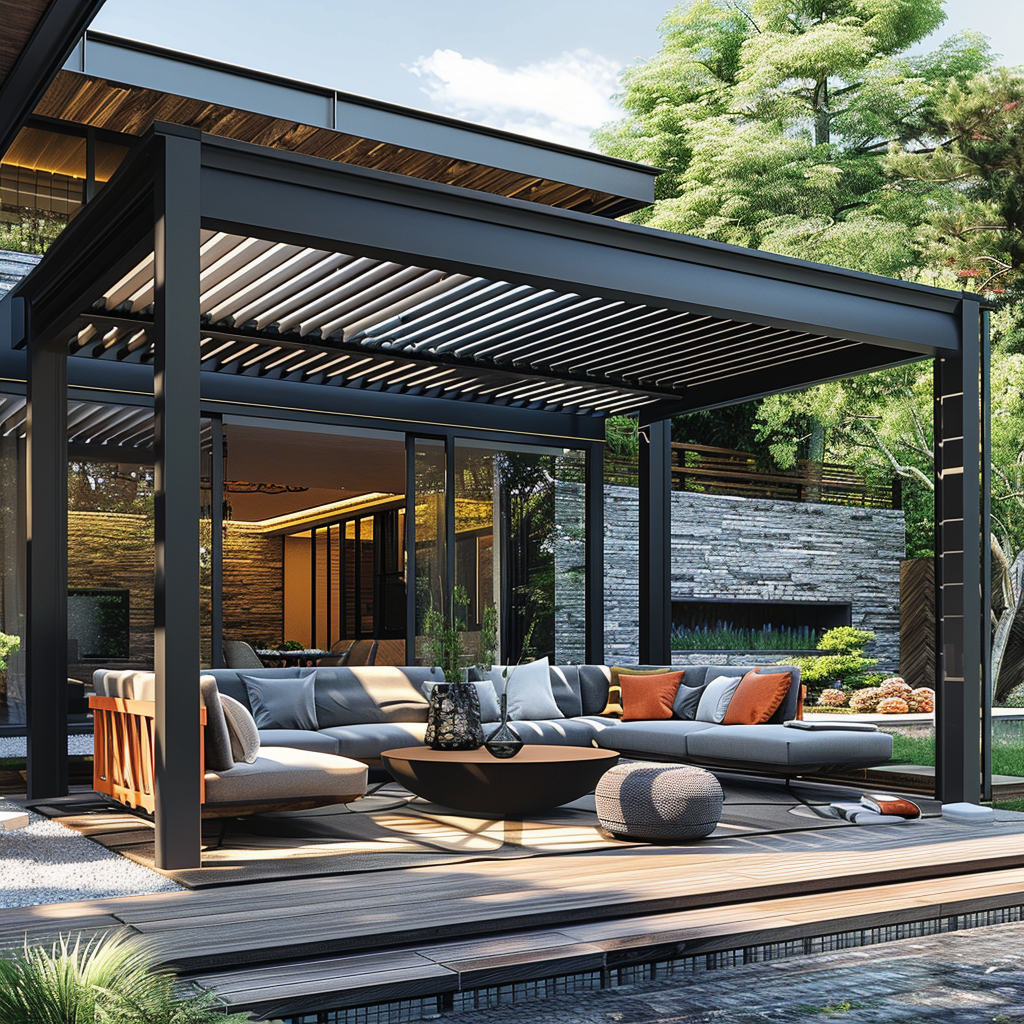 Pourquoi choisir une pergola bioclimatique en aluminium dans le jardin