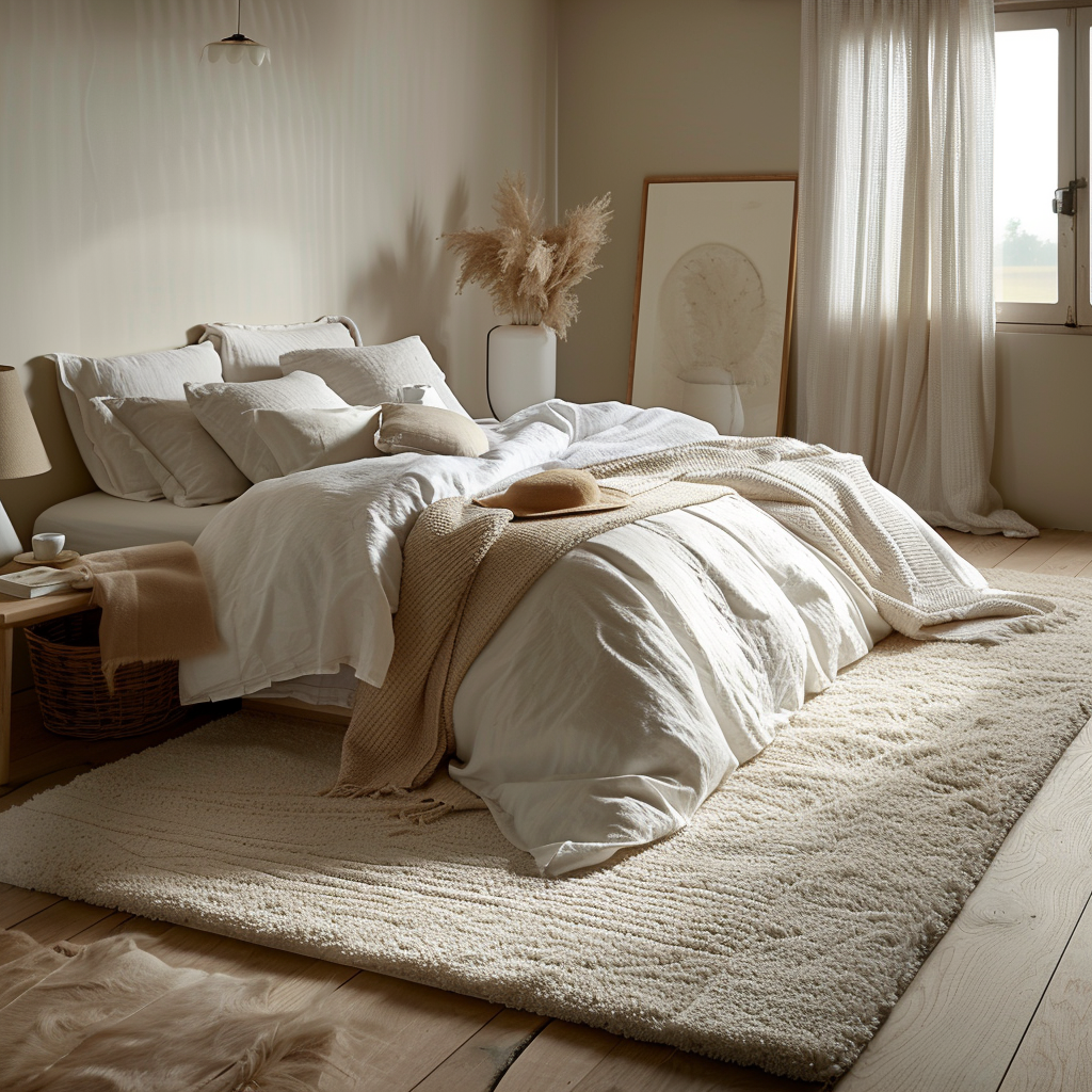 Quelles options pour un tapis dans la chambre à coucher