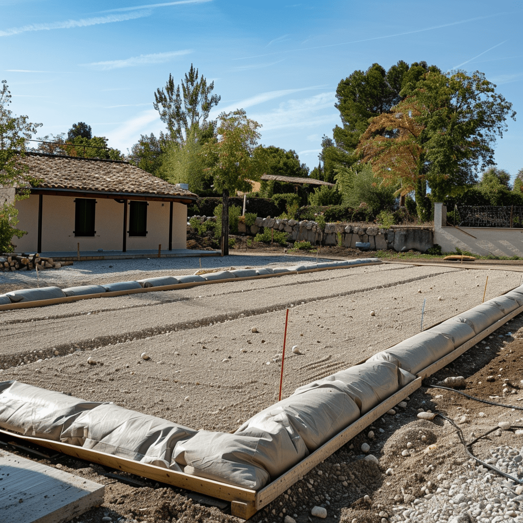 Quels matériaux pour construire un terrain de pétanque
