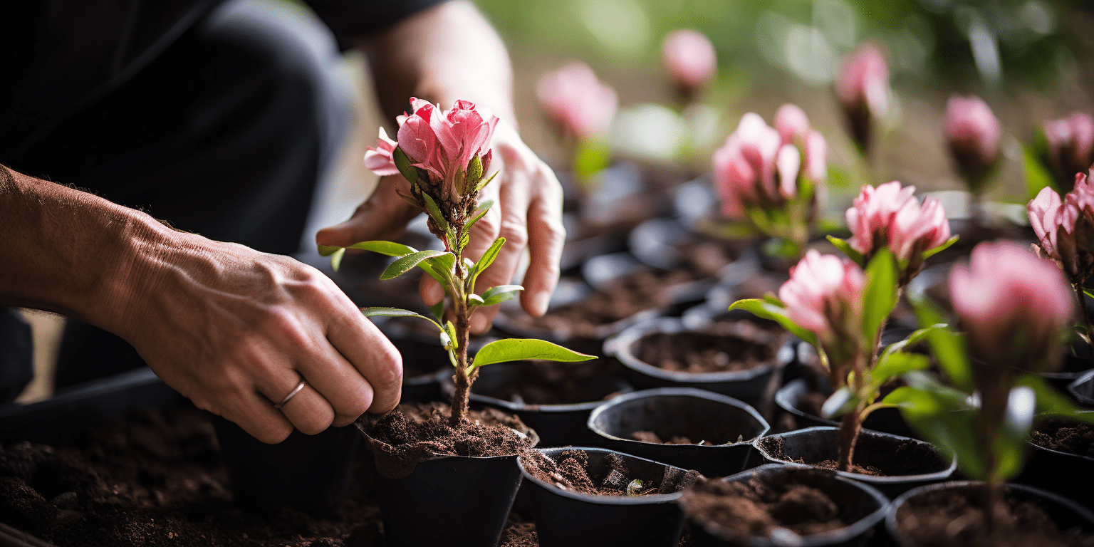 Rhododendron Simsii les soins particuliers et choix de variétés pour une culture en Pot