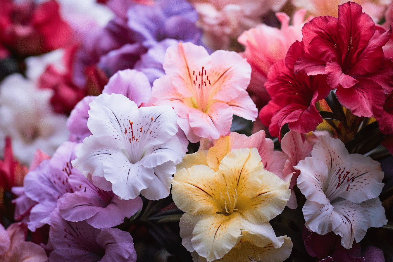 Rhododendrons Simsii_une multitude de variétés