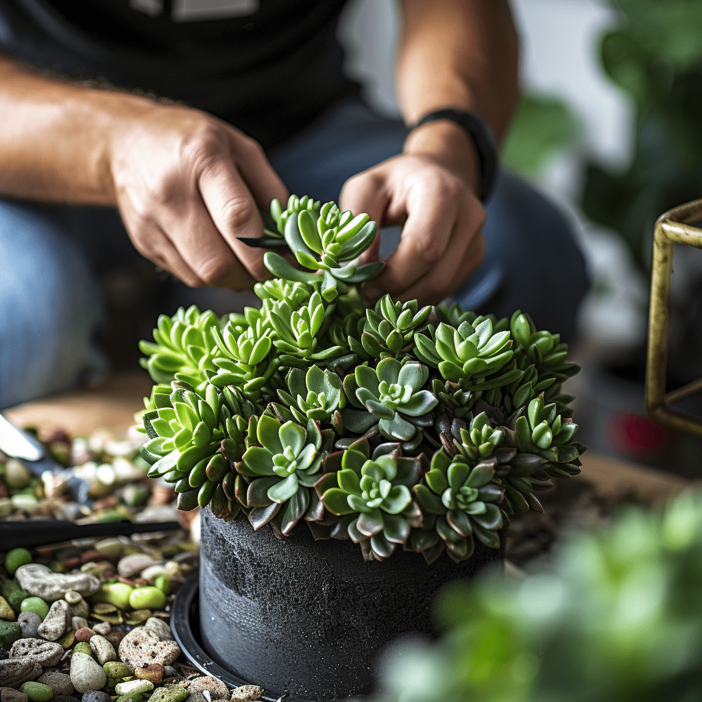 Entretien de la crassula argentea