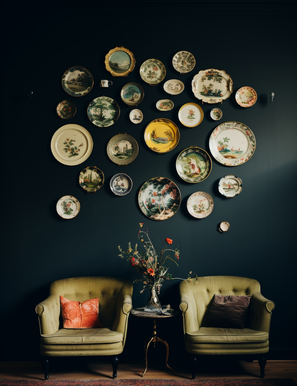 5 Projets DIY de Décoration Murale avec assiettes pour Dynamiser Votre Salon