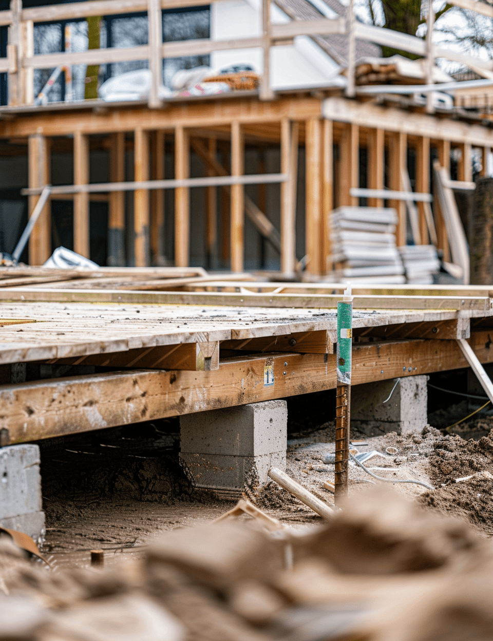 Comment construire une terrasse sur pilotis