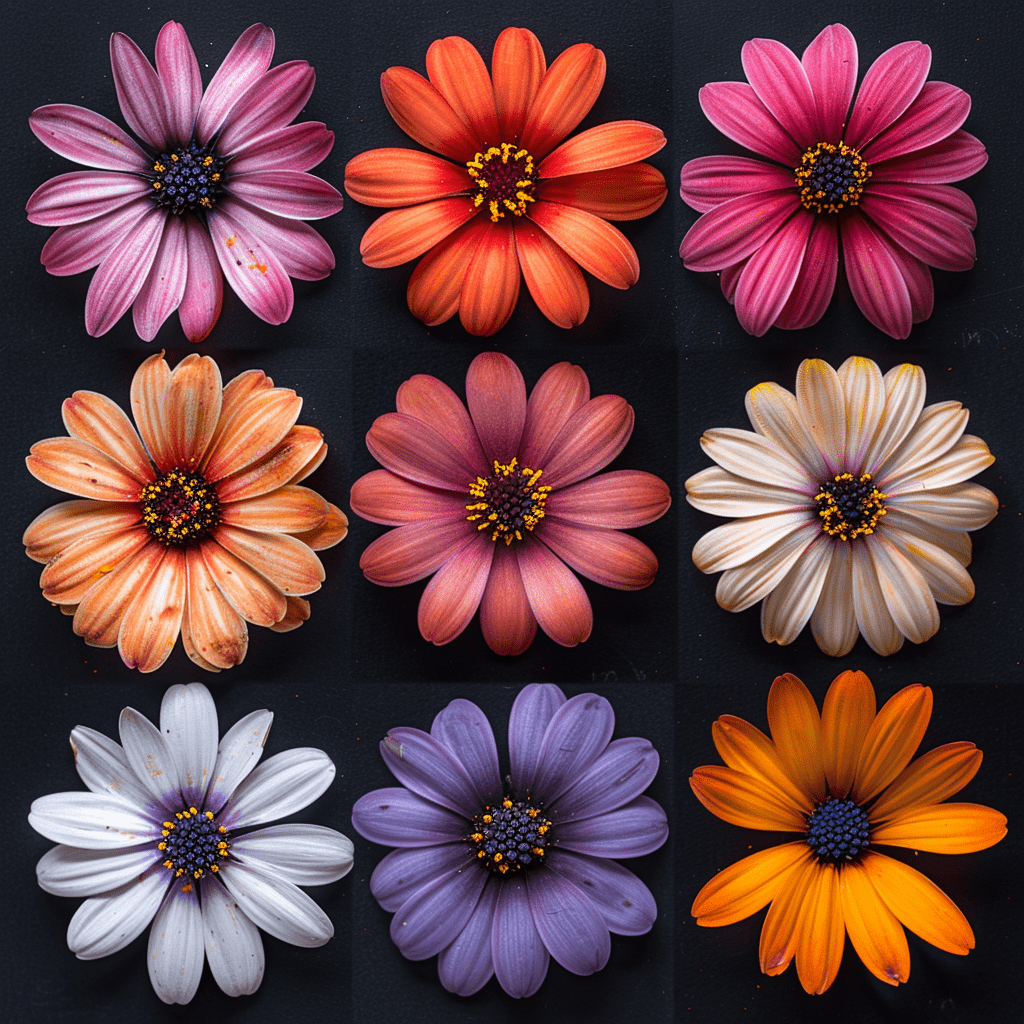Les variétés d’ostéospermums