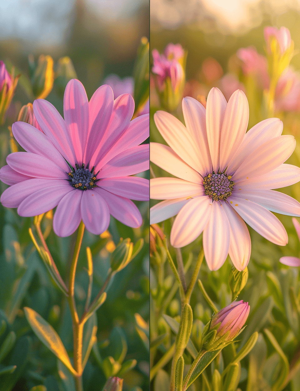Quelles différence entre la Dimorphoteca et l'Osteospermum