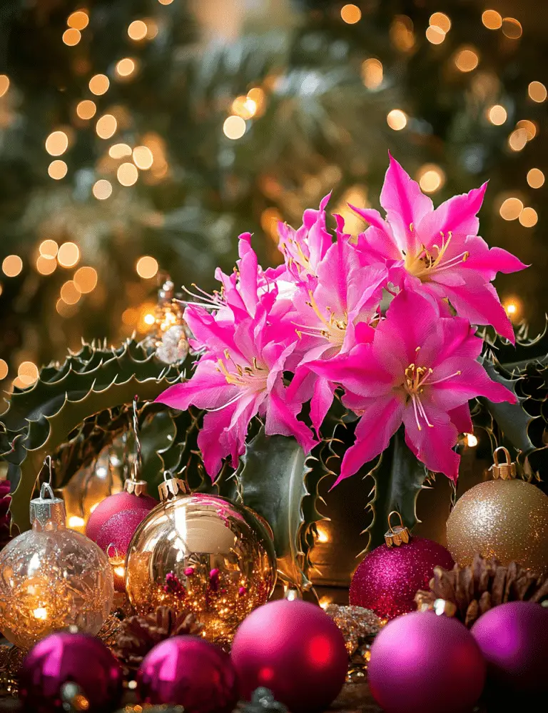 Schlumbergera réussir la culture de son cactus de Noël