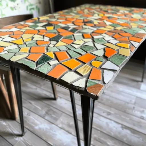 Je sais pas quoi faire de ma vieille table... je vais la réparer !