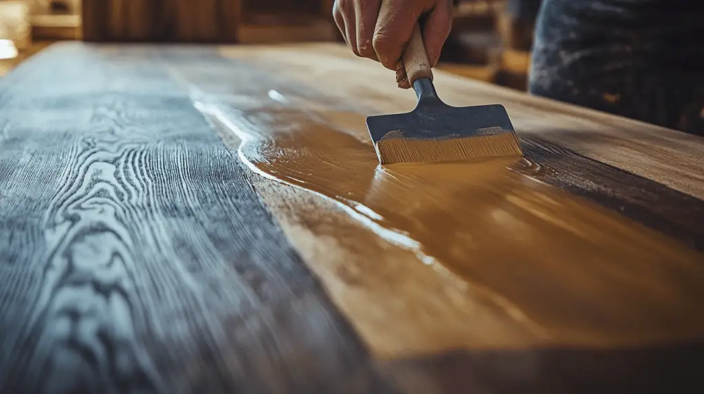 Appliquer l’enduit sur le bois