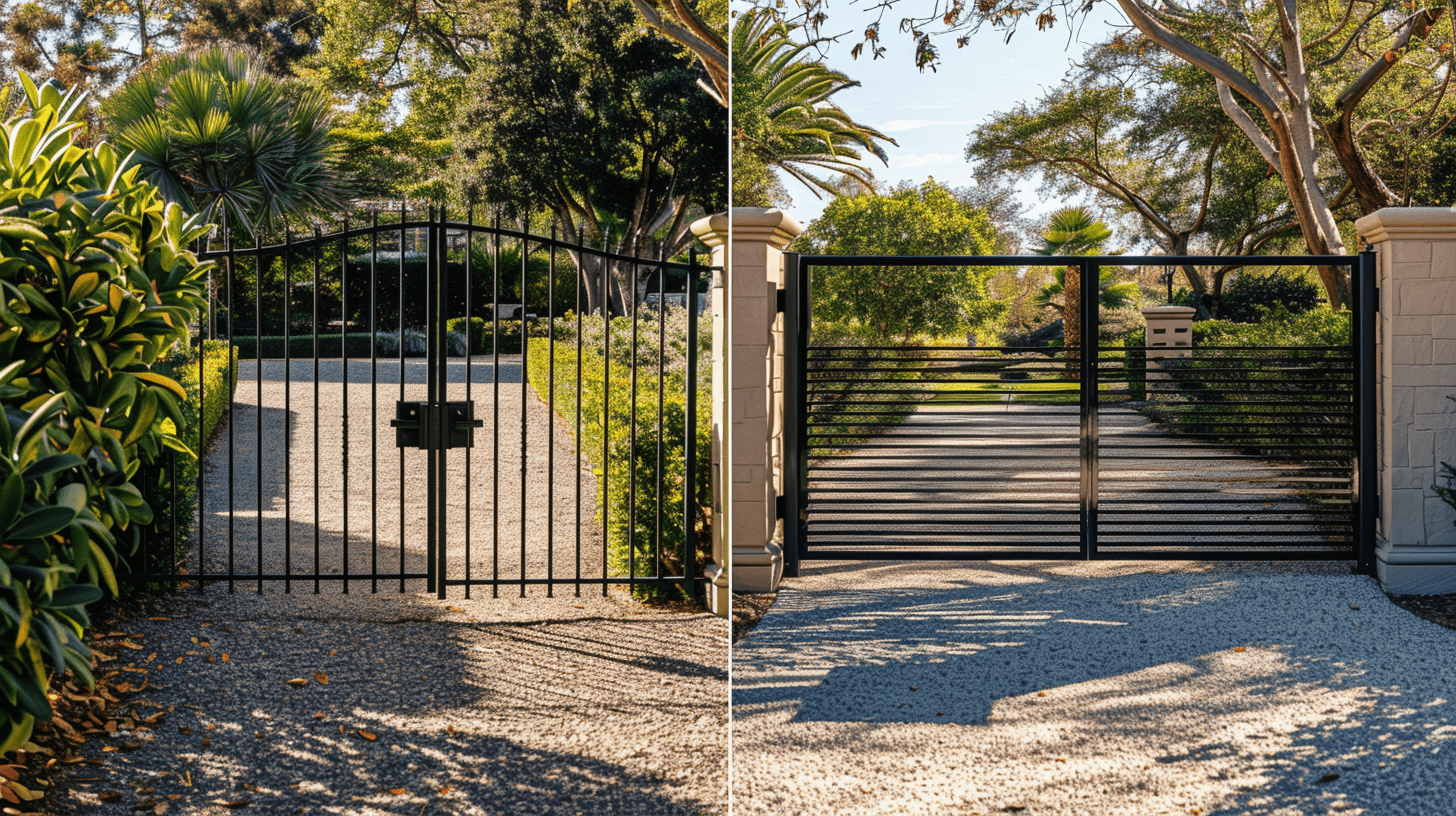 Portail battant ou coulissant quel modèle choisir pour votre jardin