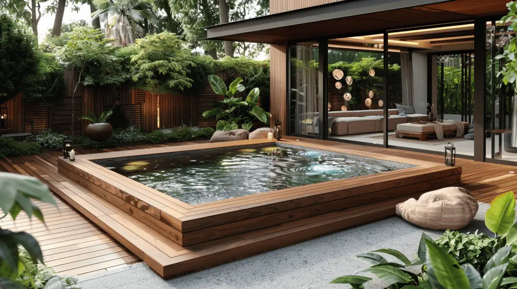 Piscines en bois