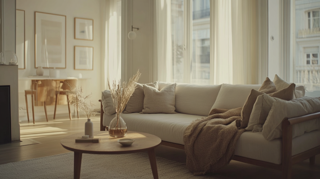 Style scandinave minimalisme et chaleur