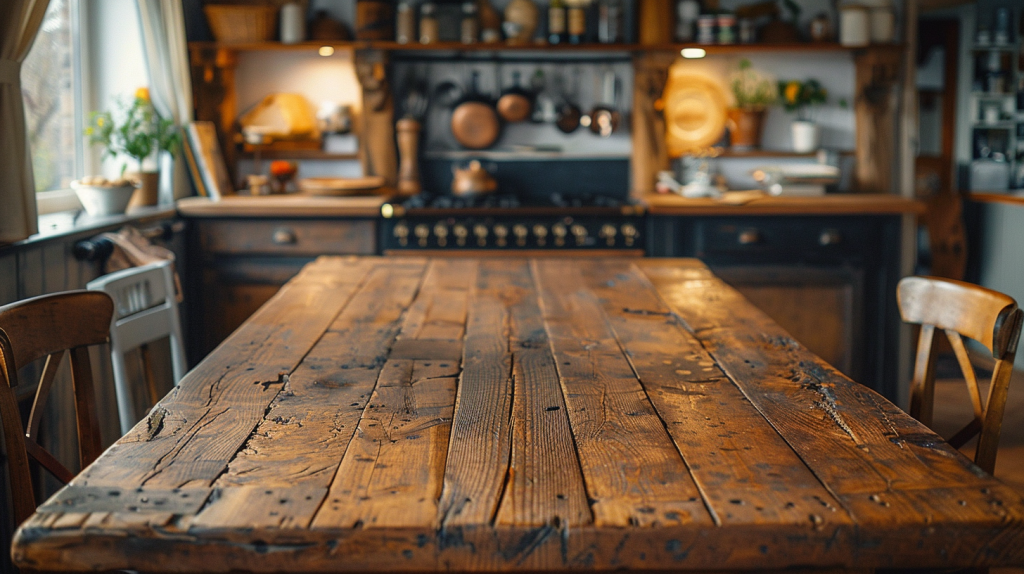Table rustique et authentique