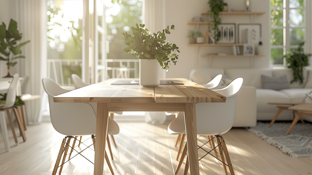 Table scandinave
